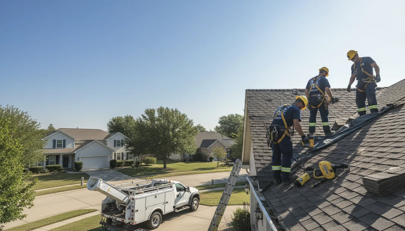 Emergency Roof Repair in Lenzburg, IL near me